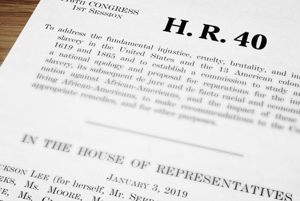 H.R.40 - Commission to Study and Develop Reparation Proposals for African-Americans Act