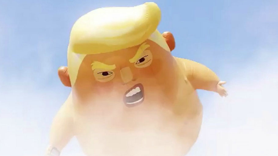 The Trump baby blimp is set to fly over London as part of mass protests against the U.S. president's state visit.
