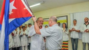 Cuban doctors in Peru