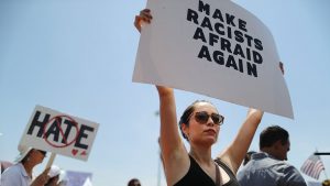 protest against Donald Trump’s visit to El Paso