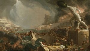 Thomas Cole: The Course of Empire: Destruction (1836)