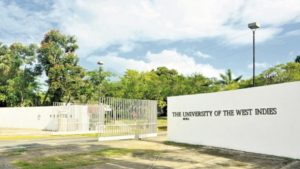 Main entrance to the University of the west Indies, Mona campus