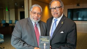 Dr. Lonnie Bunch III and Dr. Benjamin F. Chavis, Jr.