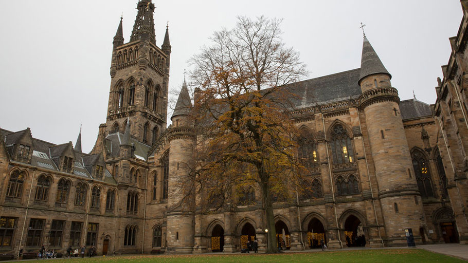 The University of Glasgow is one of the oldest in the world but its new building was completed in the late 19th Century