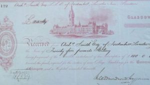 Donations from people with links to the slave trade included £100 from Archibald Smith II to Glasgow University in 1870