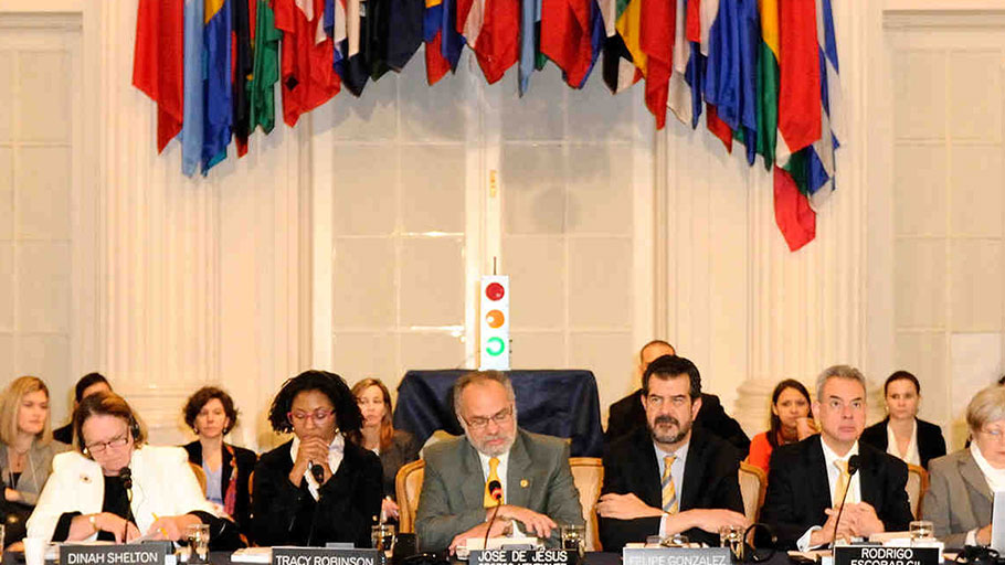 Members of the Inter-American Commission on Human Rights October 31, 2012.