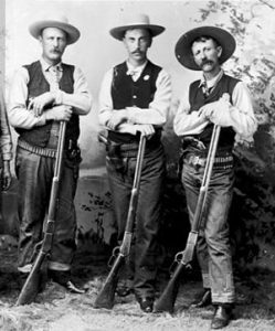 Three Slave Patrollers or "Paddyrollers".