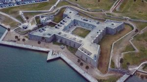 Castillo de San Marcos fort in Florida.