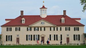 Mount Vernon in Virginia.