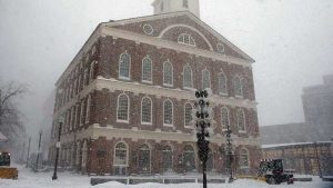 Faneuil Hall in Boston.