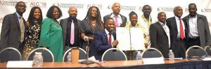 Panelists from “The Decade of the Diaspora: A Conversation on the Afro Descendant Experience in Latin America” session during the Congressional Black Caucus Foundation annual legislative conference.