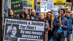 ‘Hundreds of thousands are in prison for selling drugs because prosecutors maintained they were poisoning the community – but in Flint, where the whole community was poisoned, not one official was punished.’