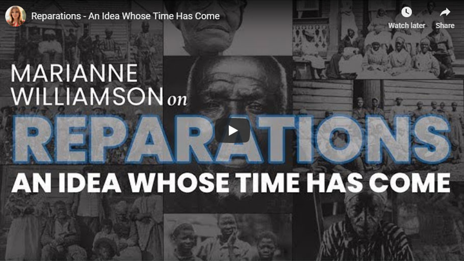 Williamson focuses on reparations in first ad of presidential campaign