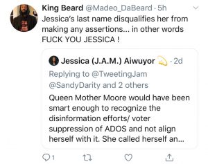 ADOS attacking Jessica Ann Mitchell