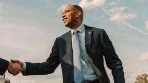 Representative Hakeem Jeffries on Capitol Hill in Washington, D.C. on April 9, 2019.