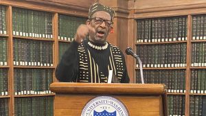 Dr. Ron Daniels stops by Howard University Founders Library for a book signing and conversation about Reparations, Gentrification and Pan-Africanism.