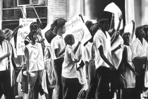 "Plight of the People" Illustration by Brian Washington.