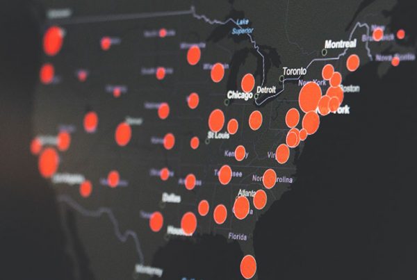 Covid-19 USA map