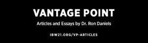 Vantage Point Articles — Here you will find Vantage Point Articles and Essays by Dr. Ron Daniels