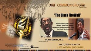 Dr. Ron Daniels on Our Common Ground with host Janice Graham