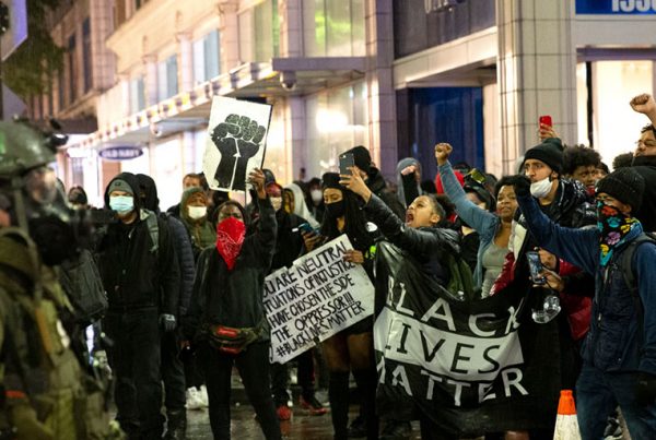 Teens Protest