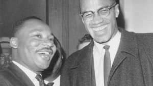 Martin Luther King and Malcolm X