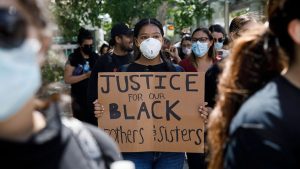 A California bill proposes a reparations committee to redress the nation's past on slavery. Protesters march on East Santa Clara Street in San Jose on May 29, 2020, after the death of George Floyd in Minneapolis.