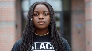 Deante Campbell helped organize a Black Lives Matter protest in Sanford and participated in other protests in Portland and surrounding communities. She spoke about her experiences with racism in front of thousands of people at Portland City Hall.