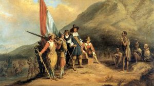 Jan van Riebeeck arrives in Table Bay in April 1652.