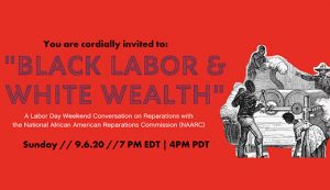 Join us Sunday, September 6th — FFRN & NAARC Reparations Forum