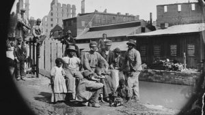 free men, women, and children in Richmond, Va., 1865