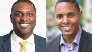 Mondaire Jones, left, and Torres Ritchie, are poised to become the nation’s first Black gay men elected to Congress after Tuesday’s primary vote. (Photo: Mondaire for Congress/Ritchie Torres/Twitter)