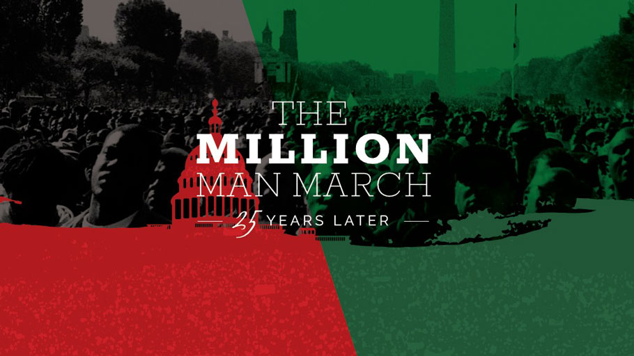 Million Man March 25 Years Later. Watch Livestream Oct 14-16th
