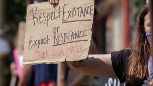 Black Lives Matter Sign