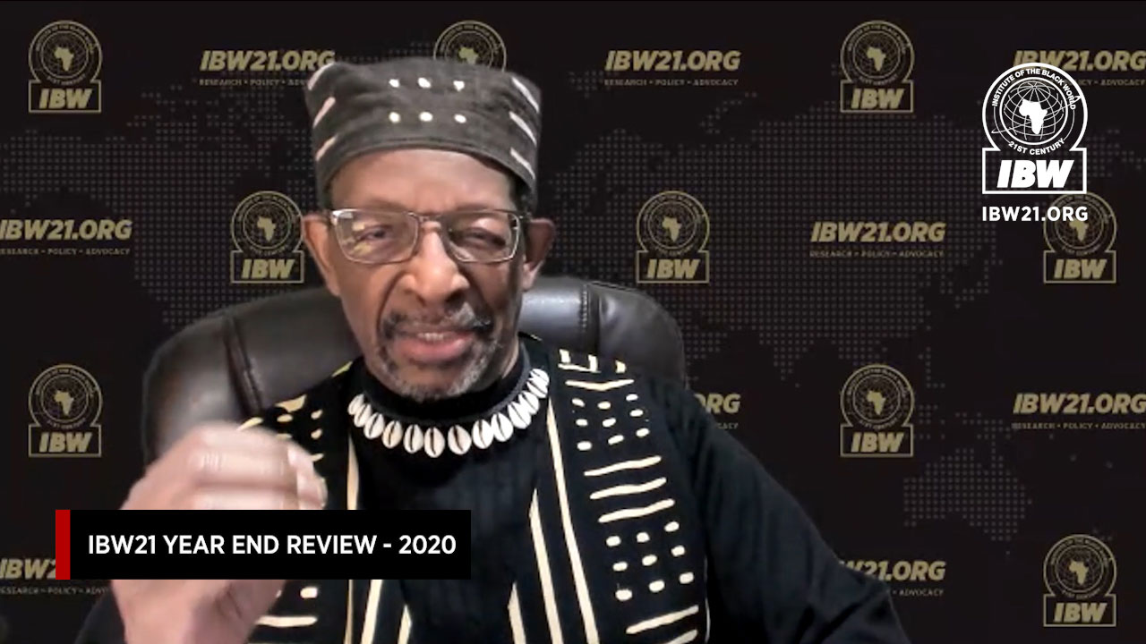 Institute of the Black World 21st Century — Year End Review 2020