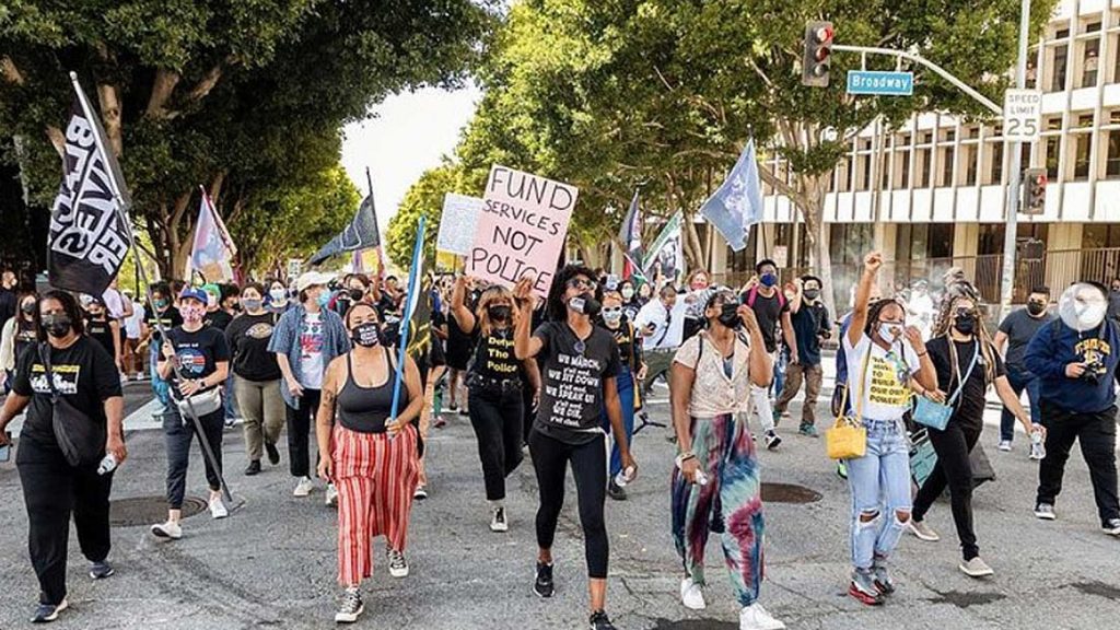 Black Lives Matter demonstrators continue the long battle against racism in this country.