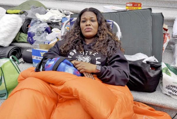 Cori Bush sleeps on Capitol steps as she blasts lawmakers over expiring eviction moratorium