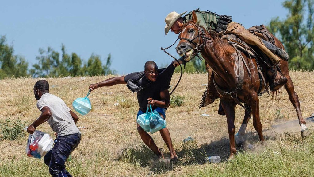 Border Patrol Attack on Haitian Asylum Seekers