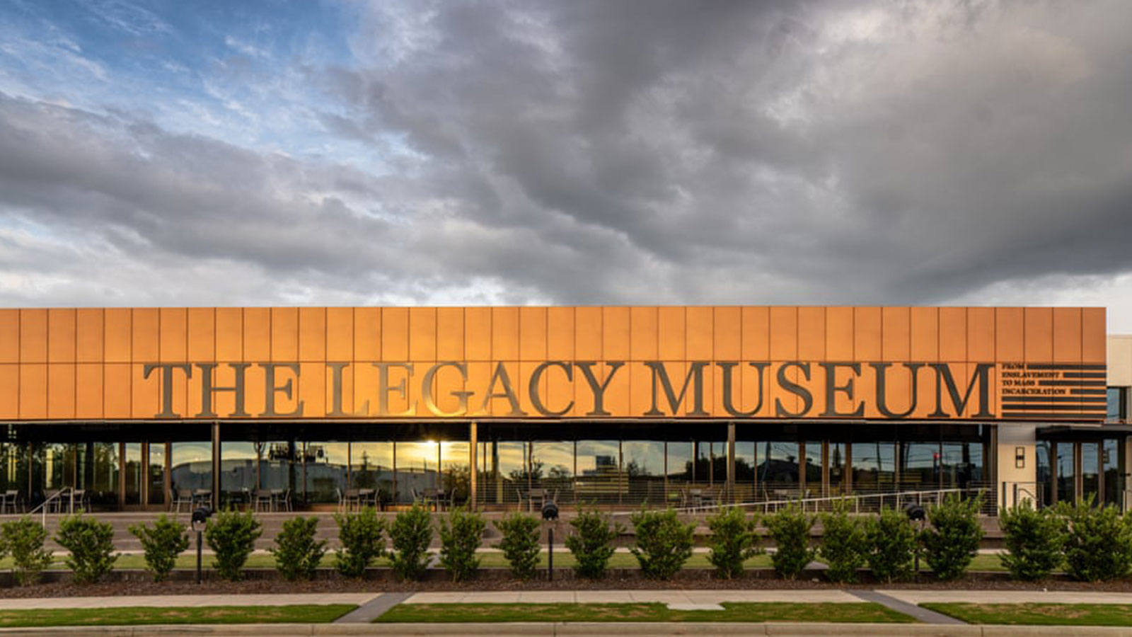 The new exhibition is housed on the exact location of a former slave warehouse where Black people were held in bondage, forced to process cotton and held in pens in preparation for being sold. 