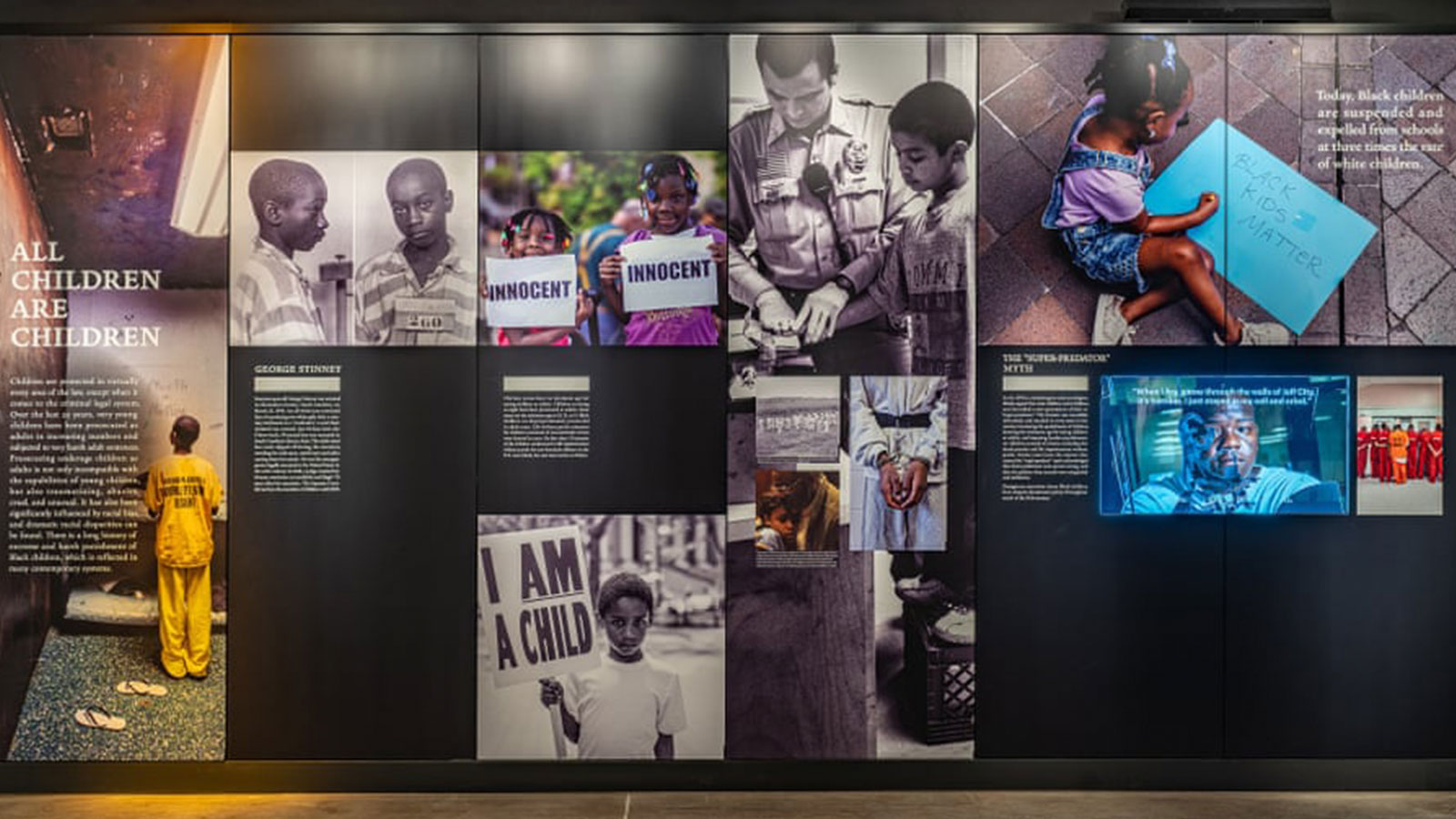 ‘The museum makes plain that the sores of America’s racial wounds remain very much open.’ 