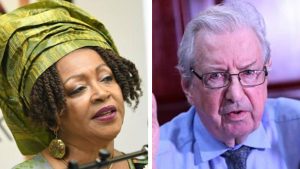 Professor Verene Shepherd and British-Jamaican Lord Anthony Gifford