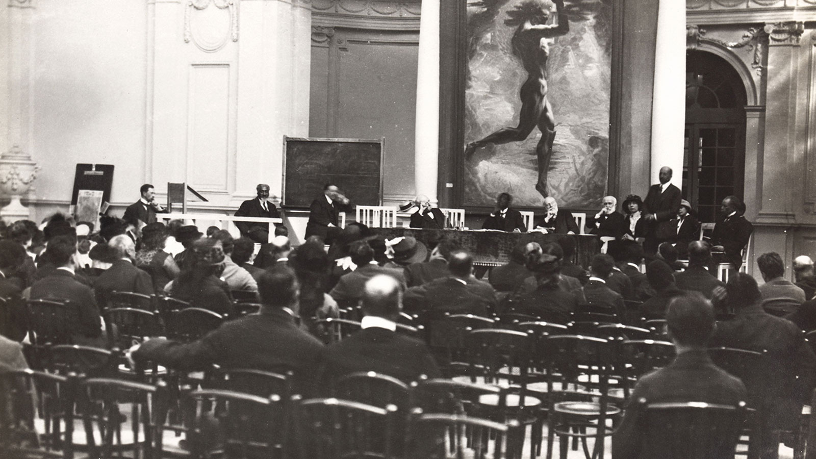 The Second Pan-African Congress, Palais Mondial, Brussels, September 1921.