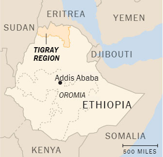 Ethiopia Map