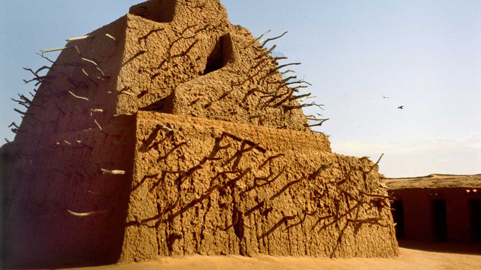 The tomb of Emperor Askia Toure at Gao, Mali