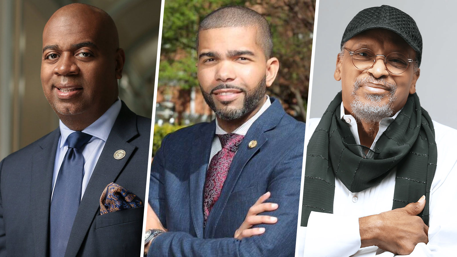 Mayor Baraka, Mayor Lumumba and James Mtume announce Newark will host third National Black Political Convention