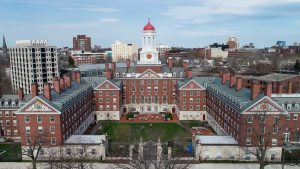Harvard University’s Dunster House in Cambridge, MA