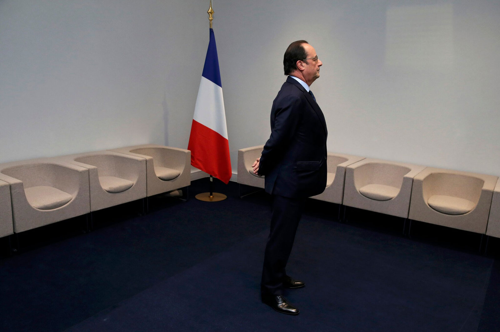 President François Hollande of France in 2015. 