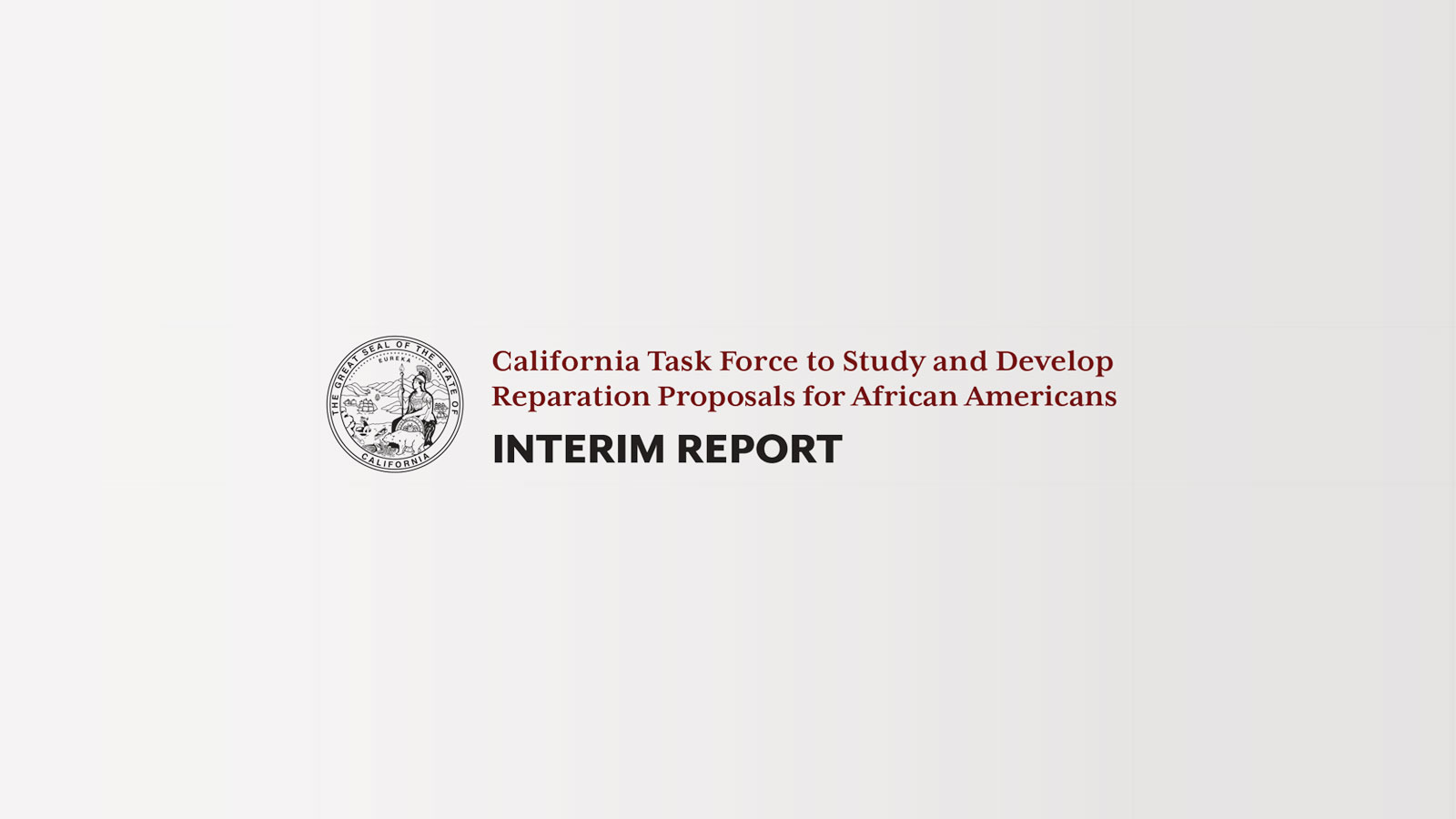California Reparations Report