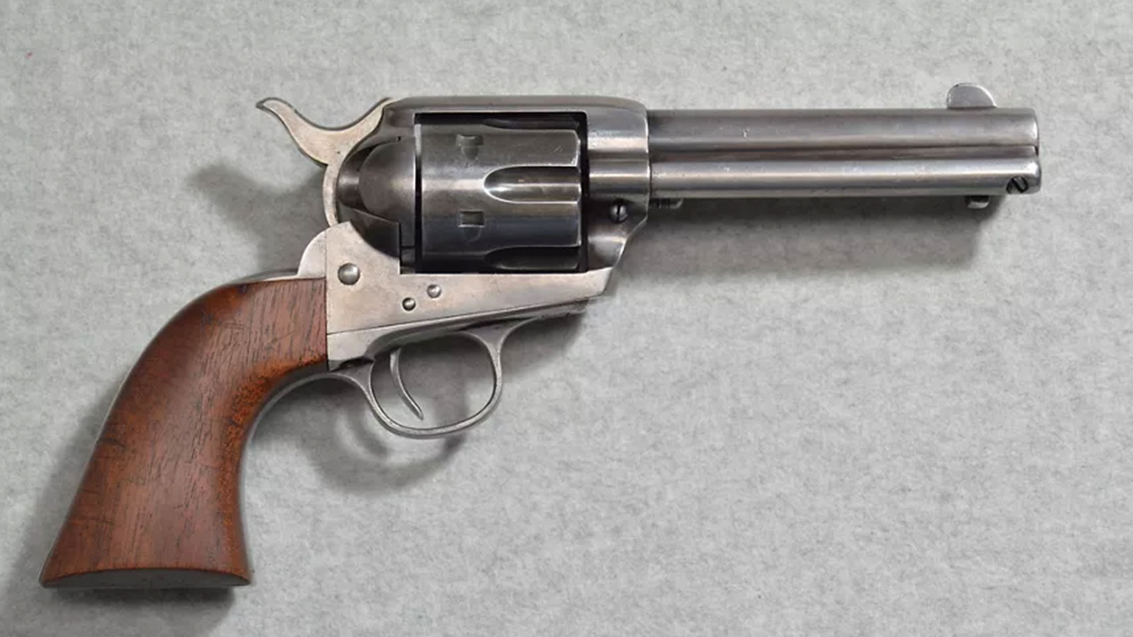 Colt’s Frontier Six Shooter was marketed to take advantage of people’s romantic ideas of the Wild West. Cabelas