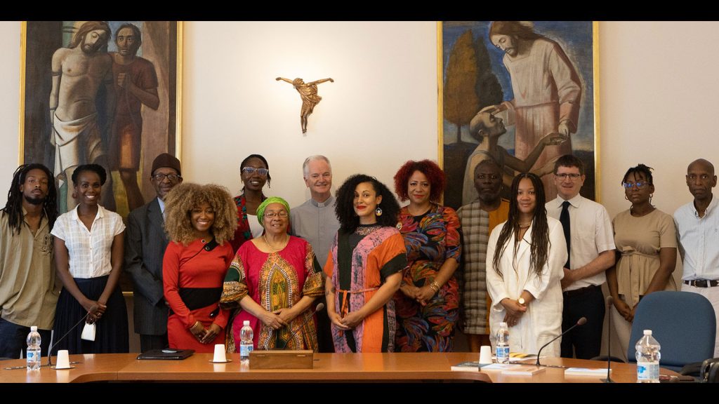 Members of the Global Circle reparations delegation that met with the Vatican